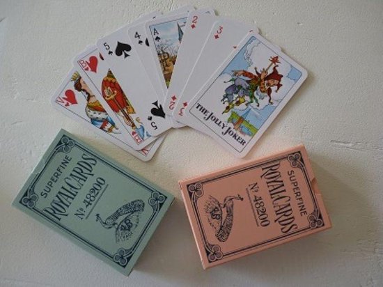 Afbeelding van het spel Hondjes speelkaarten - 2 pakjes