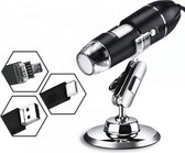 OEM - Digitale USB microscoop camera - 1600 x Zoom - Met LED Verlichting - PC - Smartphone - USB - USB C- Micro USB