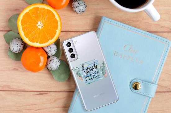 Coque Smartphone pour Samsung Galaxy S21 Plus Coque Boho Beach