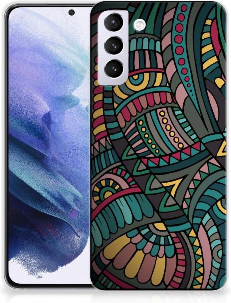 TPU Hoesje voor Samsung Galaxy S21 Plus TPU bumper Aztec