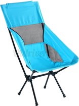 Opvouwbare visstoel blauw