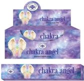2 pakjes - Wierook - Green Tree - Green Tree Wierook – Premium Masala - Chakra Angel - Chakra - Angel - 15 gram per doosje