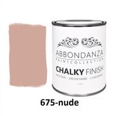 Abbondanza krijtverf Nude 675 / Chalkpaint 1L | Abbondanza krijtverf is perfect voor het verven van meubels, muren en accessoires