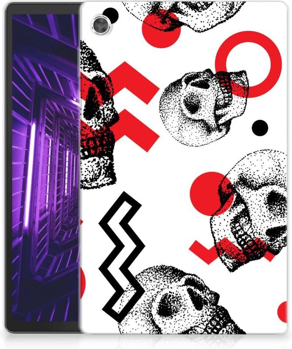 Tablet BackCover Lenovo Tab M10 Plus Skull Red