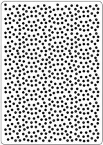 CTFD3023 Crafts too Embossingfolder polka dots - embossing mal puntjes en stippen - 10 x 15 cm