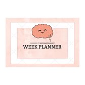Befitandproudofit Weekplanner | A4 | 52 weken | Zonder Datum | Cadeautip