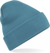 chapeau d'hiver AIRFORCE BLEU| bonnet tricoté classique en 30 couleurs différentes| tricot à deux couches