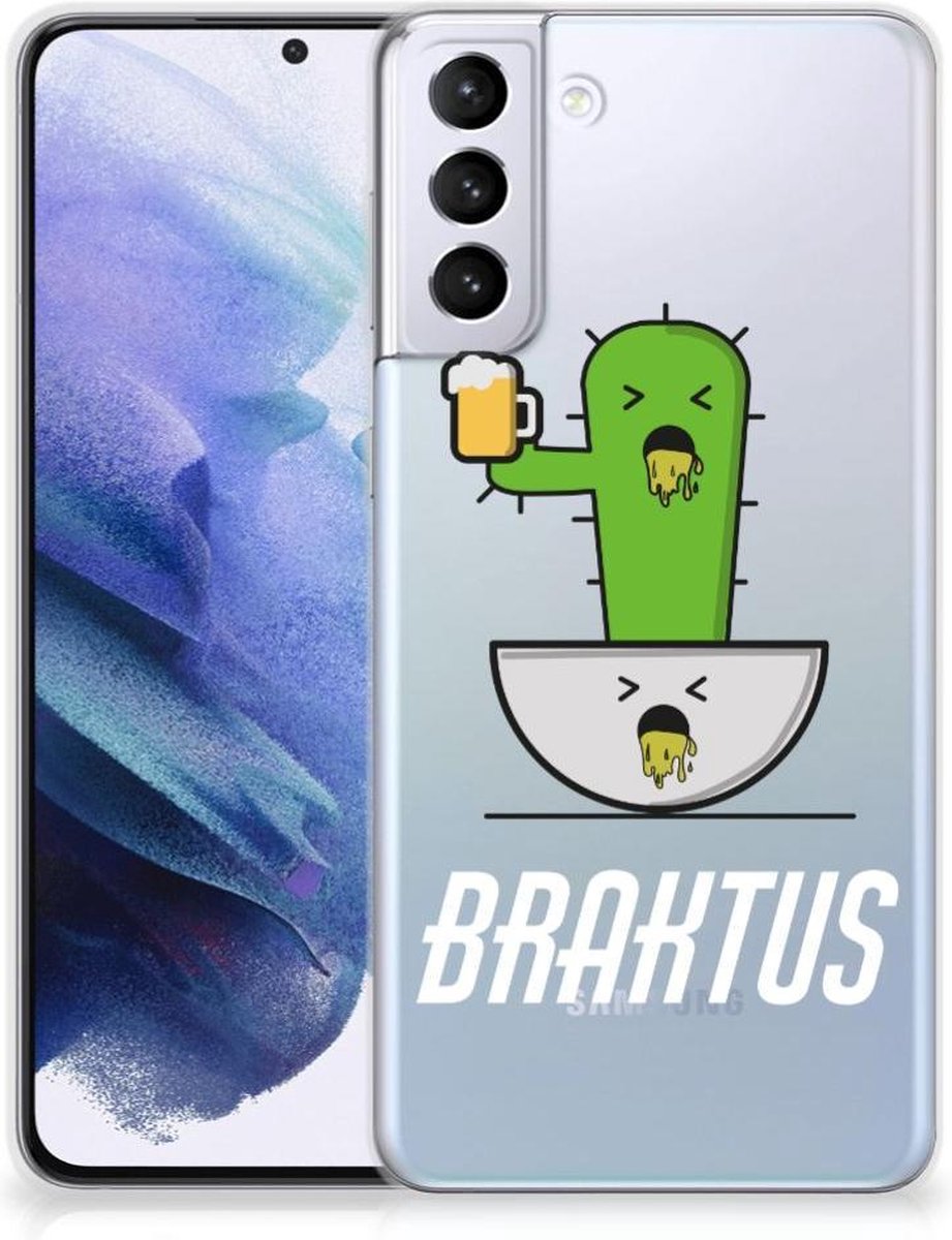 Samsung Galaxy S21 Plus Telefoonhoesje met Naam Braktus