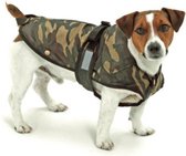 Karlie - Hondenjas Camouflage - 68 cm - Gevoerd en waterdicht