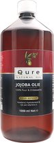 Jojoba Olie 1 Liter | 100% Puur & Onbewerkt | Jojobaolie voor Haar, Huid en Lichaam | Grote Fles 1000ml