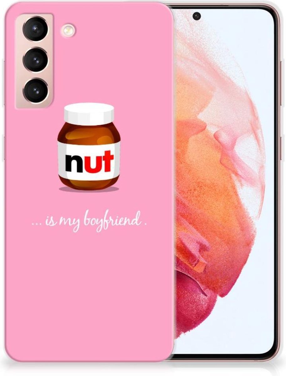 Samsung Galaxy S21 Siliconen Case Nut Boyfriend