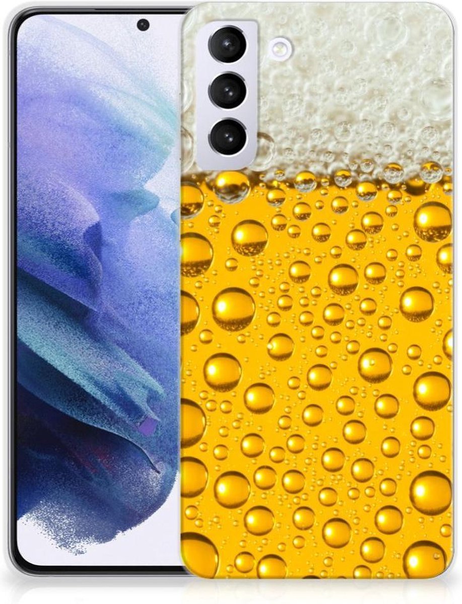 Samsung Galaxy S21 Plus Siliconen Case Bier