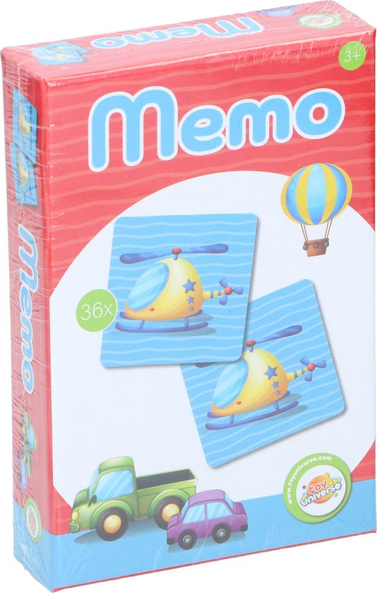 Memo spel / memo game / 36x / 4ass / memory