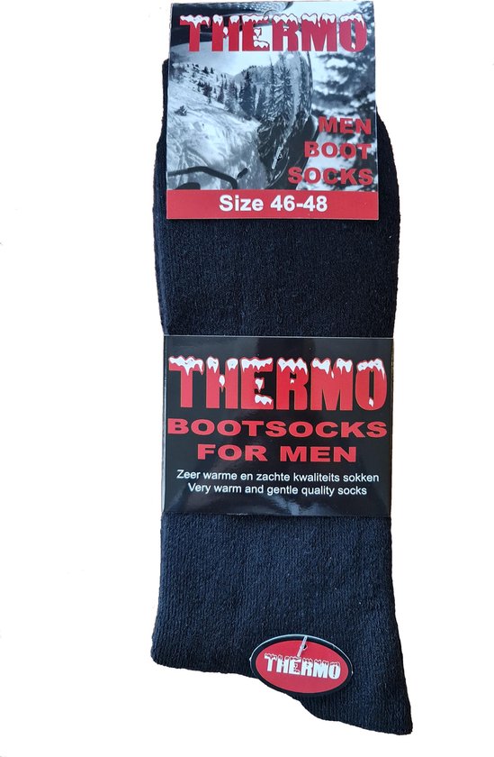 Thermo Sokken - Bootsocks - 3 Paar - Maat 39-42