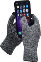 BECIO Touchscreen Handschoenen Winter – Handschoenen Dames / Heren Winter - Grijs