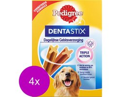 Pedigree Dentastix - Hondensnacks - 4 x Dental 28 stuks Maxi