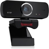 Redragon GW600 720P HD webcam met ingebouwde dubbele microfoon 360 graden rotatie - 2.0 USB Skype Computer Webcamera
