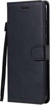 Samsung Galaxy M11 / A11 hoesje - Wallet bookcase - Zwart - GSM Hoesje - Telefoonhoesje Geschikt Voor: Samsung Galaxy M11