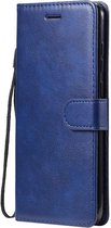 Samsung Galaxy M11 / A11 hoesje - Wallet bookcase - Blauw - GSM Hoesje - Telefoonhoesje Geschikt Voor: Samsung Galaxy M11
