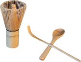 Matcha set 3 delig - garde - bamboe - bamboo - whisk - lepel - klopper