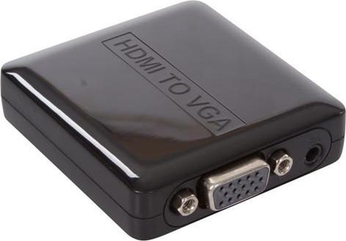 HQ-Power HDMI naar VGA adapter + audio