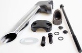 Alpina stuurp JP-S407 25.4 industrial black matt