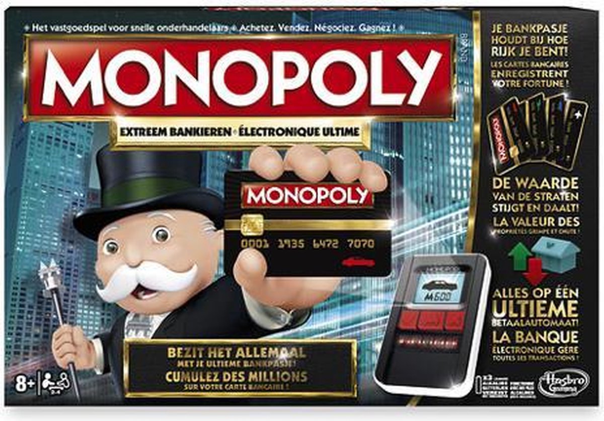 bol.com | Monopoly Extreem Bankieren - Bordspel | Games