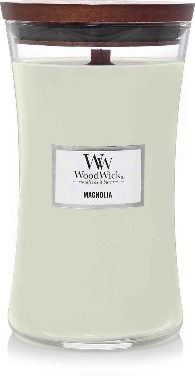 Woodwick Magnolia Large Candle