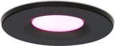 Homeylux® Smart Wifi LED inbouwspot dimbaar RGBWW zwart Venezia 6 Watt IP65 - Bedienbaar via Homeylux® App - Google Home en Amazon Alexa