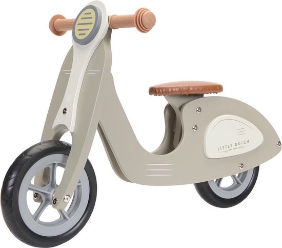 Little Dutch Loopscooter - Olijf