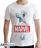 MARVEL - Tshirt Marvel Hulk man SS white - new fit