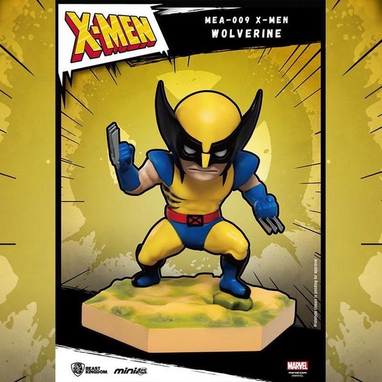 MARVEL MEA Figurine XMen Wolverine Fenêtre Boîte