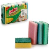 7 Colored Scouring Pads