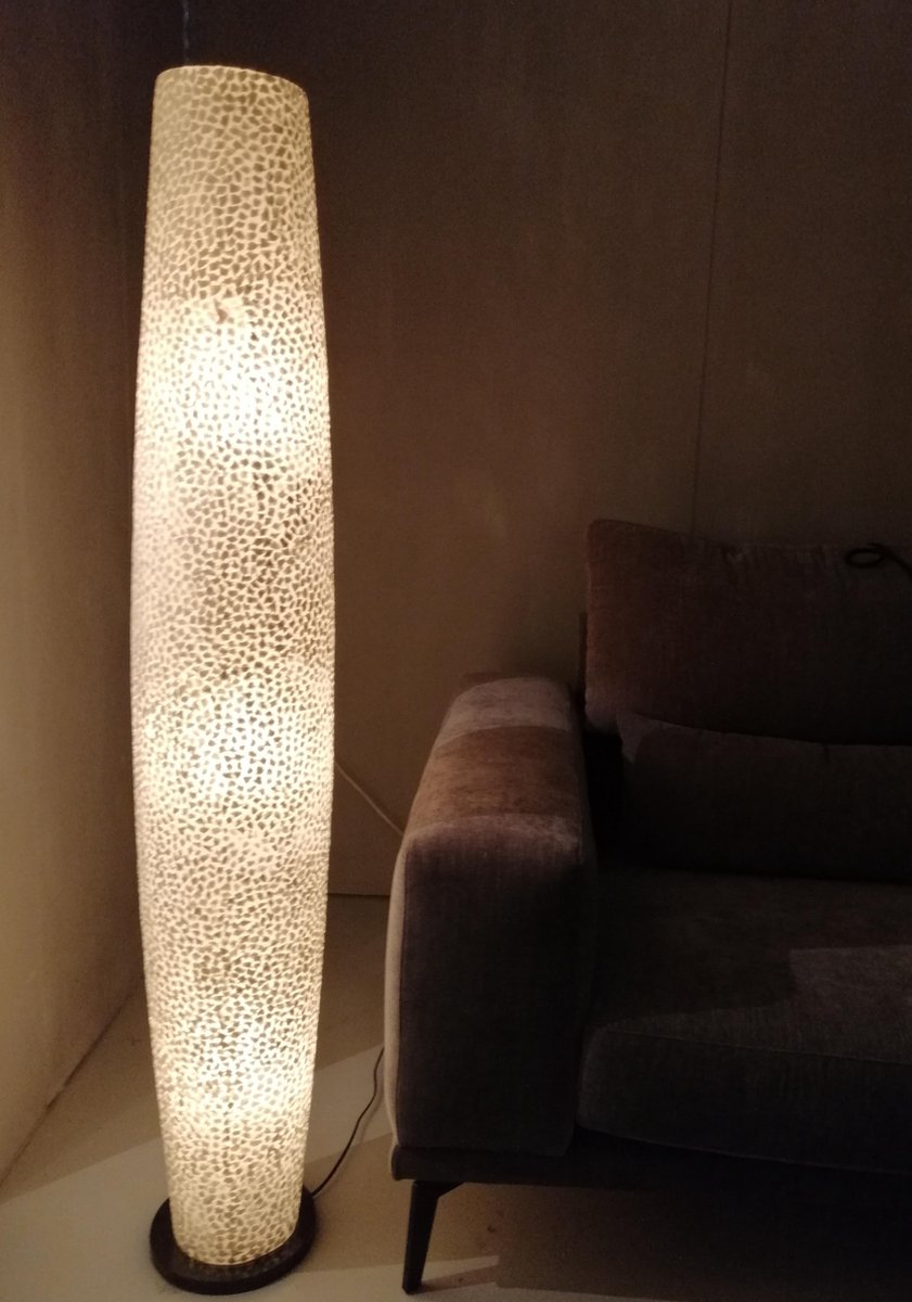 Staande lamp Handgemaakte Vloerlamp slaapkamer Design cone white... | bol.com