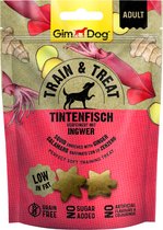 GimDog Train & Treat Inktvis - Gember 125 gr