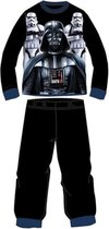 Star Wars fleece pyjama zwart - maat 152