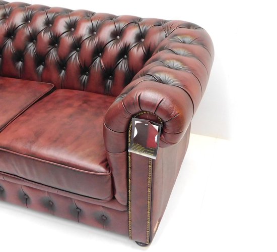 Canapé d'angle Chesterfield SPRINGFIELD - 2 coins 3 places