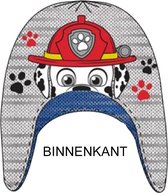 Paw Patrol Winter Muts Reversible - Chase en Marshall - Maat 54 (2 kanten draagbaar)