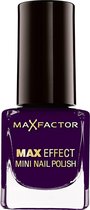 Max Effect, Women, Mini Nail Polish, 51 Purple Twilight, 4,5 Ml