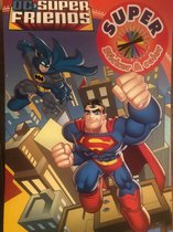 kleurboek superman dc super friends