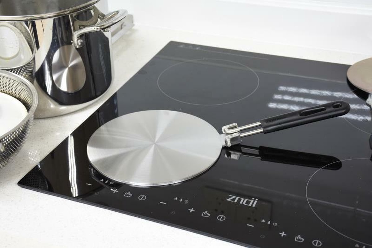 11 x 0.15 Dikte Warmteverspreider Plaat met Stuur - Aluminium Inductie Sudderen Ring Board, Vlambeveiliging Non-Stick Kookplaat voor Gasfornuis
