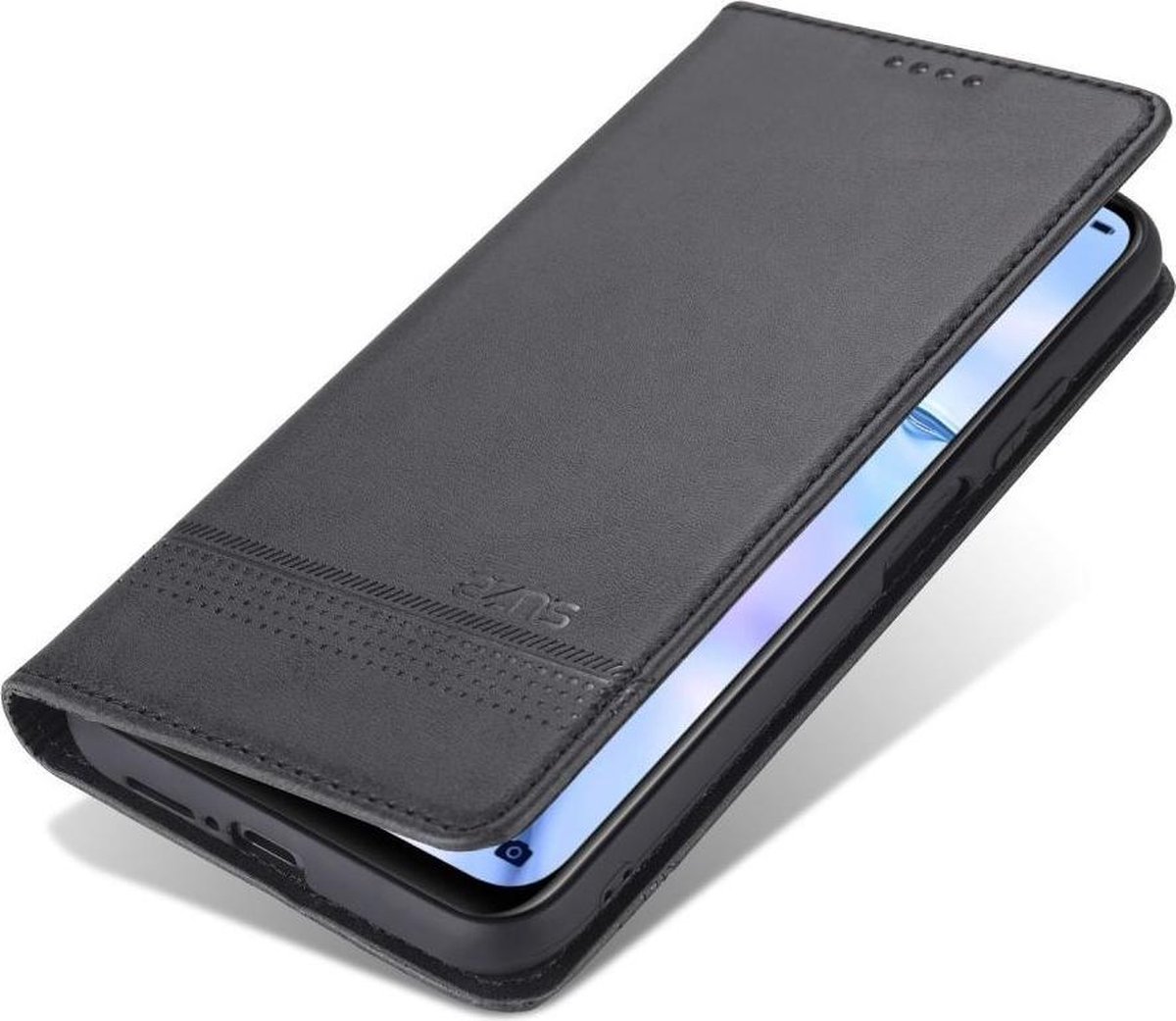 Xiaomi Mi 10T / Mi 10T Pro Hoesje Portemonnee Book Case Zwart