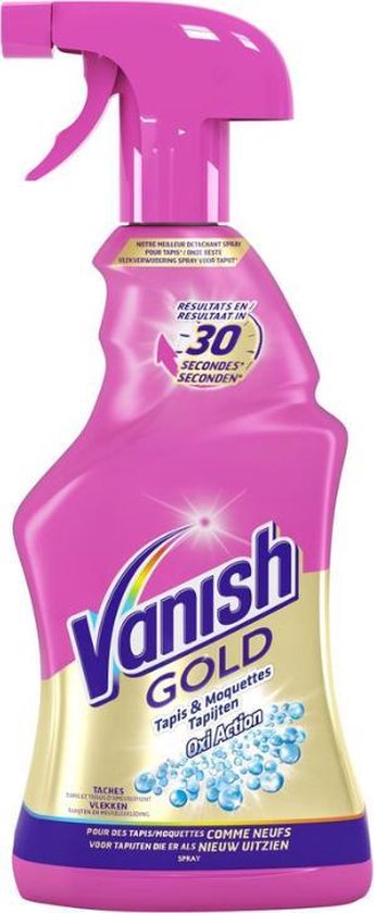 Vanish tapijtreiniger vlekken - spray - 500ml - 2 stuks