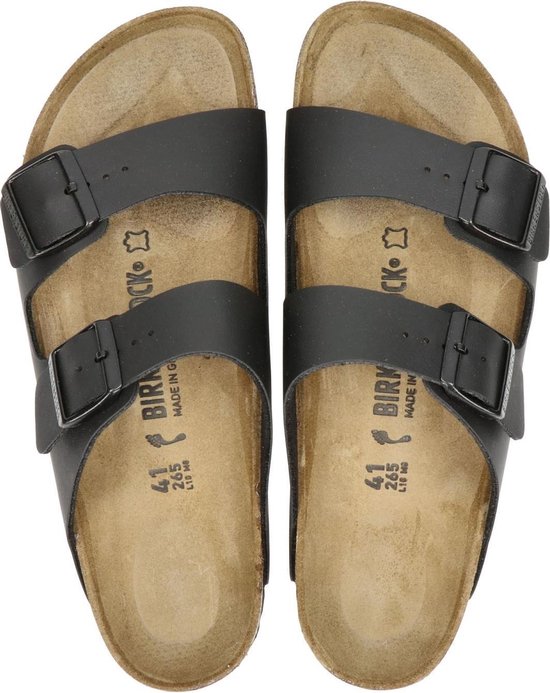 Birkenstock Arizona Heren Slippers - Black - Maat 45 | Bestel nu!