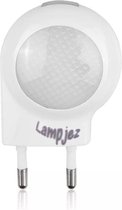 Lampjez LED-nachtlamp - met lichtsensor - Wit