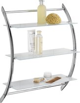 Wenko Douche- En Badrekje Exclusive Vermont 22 Cm Staal/glas