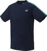 Yonex Crew neck t-shirt men - blauw/groen - maat XXL