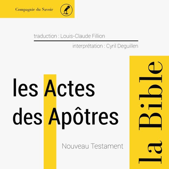 Actes des Apôtres - cover