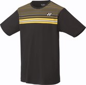 Yonex team t-shirt - zwart/geel  - maat XS