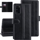 Zwart hoesje Samsung Galaxy Note 20 - Book Case - PU leather